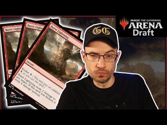 Burst Lightning Storm!? | MTG Foundations Draft