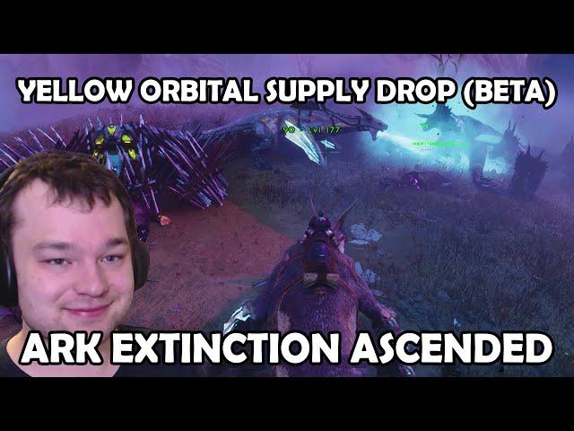 Doing the yellow Orbital Supply Drop (Beta) as a duo in Ark Extinction Ascended