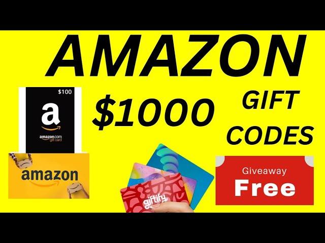 Get Free Amazon Gift Card Codes 2024 UNUSED - Free Amazon Gift Codes 2024 Live Proof Unused,