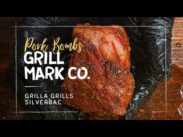 THE BEST Pulled Pork Bombs You Will EVER Make | Grilla Grills Silverbac | Grill Mark Co.