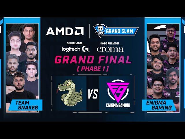 English | AMD SKYESPORTS GRANDSLAM | Valorant Phase 1 Grand Finals | Enigma Gaming VS Team Snakes