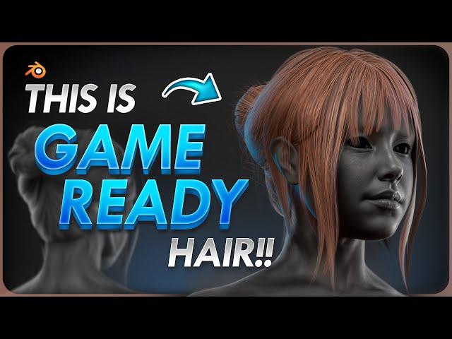 Ultimate Guide to Creating Game-Ready Hair in Blender