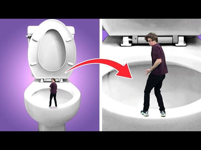 Fell down the toilet - Max shrink ZoomZoom episode