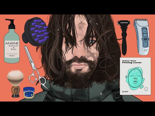 [ASMR Makeover] Homeless transformation animation / Homeless Man Transformation Makeover Stop Motion