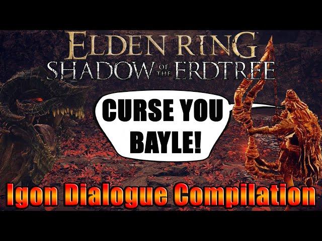Elden Ring DLC - Igon Dialogue Compilation