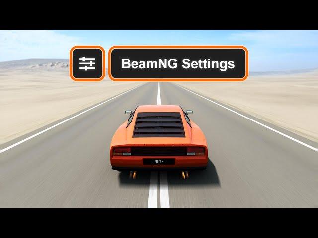 BeamNG Settings You Need To Change