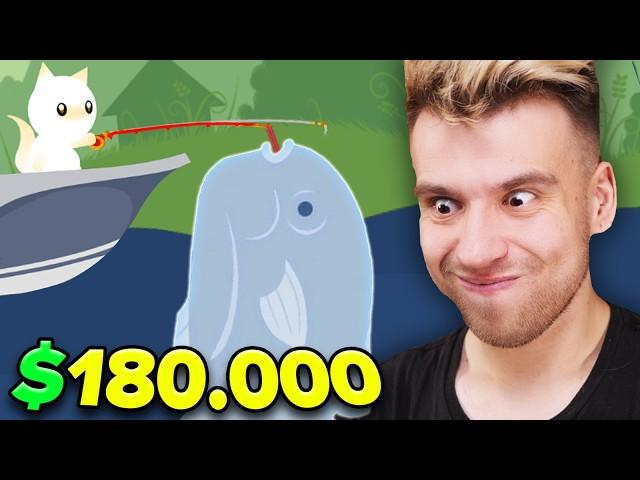 TA RYBA JEST WARTA $180000 (Cat Goes Fishing)