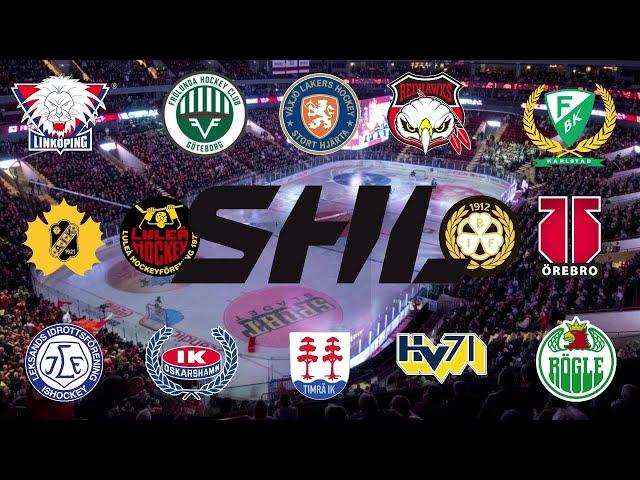 Swedish Hockey League Arenas 2022/23 