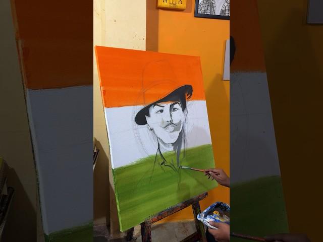 sabhi ko happy Independence day  Jai Hind #lavinagar #painting #indore #art #acrylicpainting