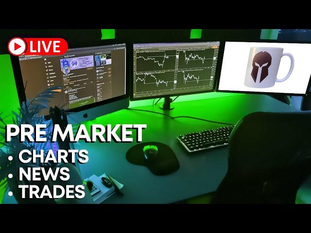  (07/01) PRE-MARKET LIVE STREAM - Manufacturing PMI Data | Stocks to Watch | Chart Requests