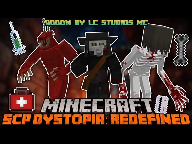 Monster Mod Minecraft Pe - SCP Dystopia: Redefined Addon | More Structure and Mobs