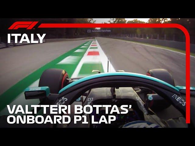 Valtteri Bottas' P1 Lap From Qualifying | 2021 Italian Grand Prix | Pirelli