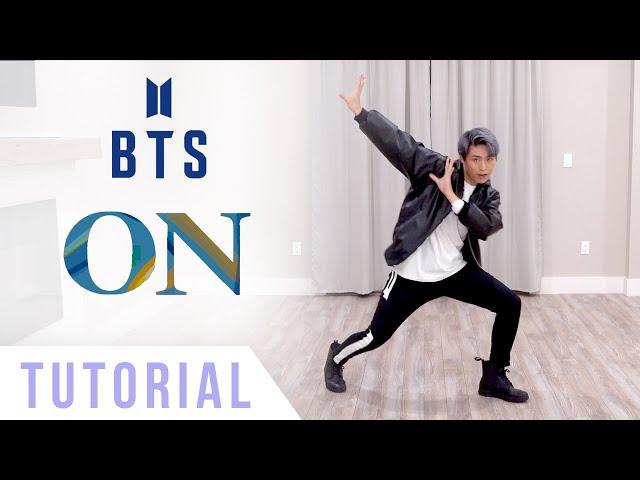 BTS - 'On' Dance Tutorial (Explanation + Mirrored) | Ellen and Brian