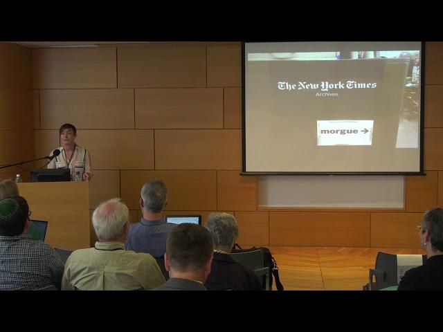 Web Archiving Conference – Session II: Cultural Perspectives