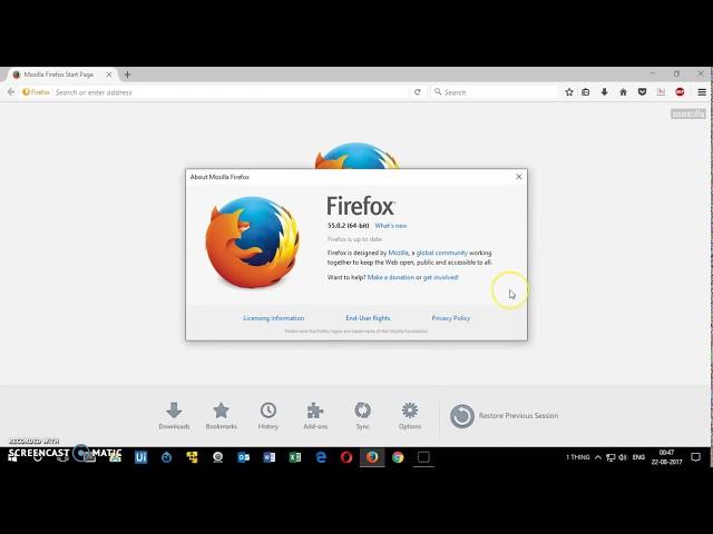 How to Update Mozilla Firefox  Browser