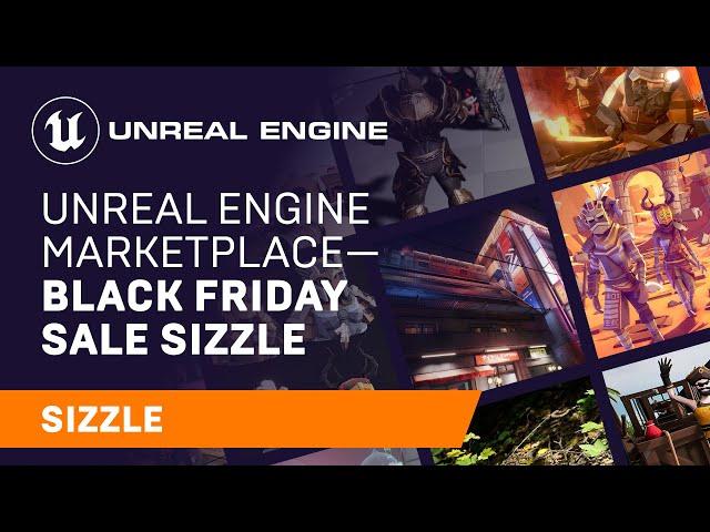 2021 Black Friday Sale Trailer | Unreal Engine Marketplace