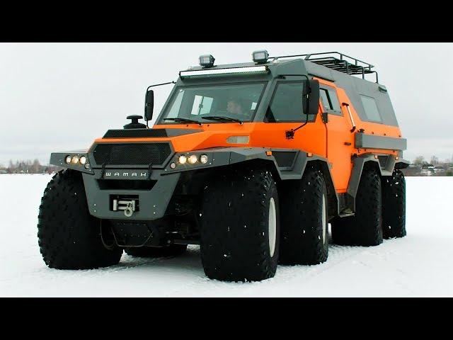 Huge 8 wheels ATV Shaman! Like a spaceship!