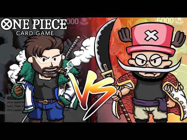 SMOKER VS WHITEBEARD with @AsyrafDChazz | One Piece Card Game Battle [OP02]