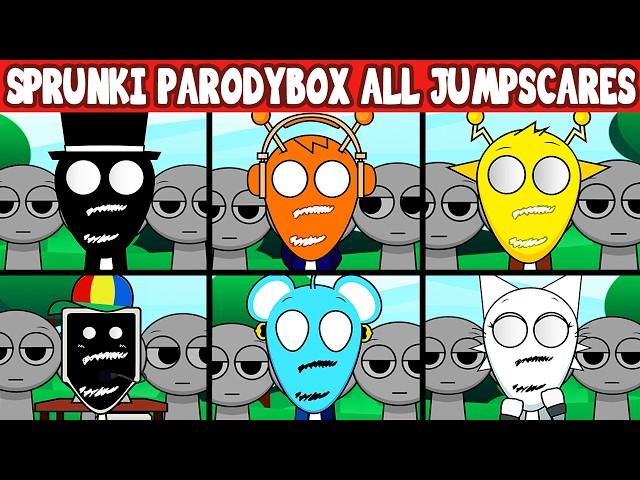 Incredibox Sprunki Parodybox BUT ALL JUMPSCARES Version | NEW MOD | NORMAL VS. HORROR