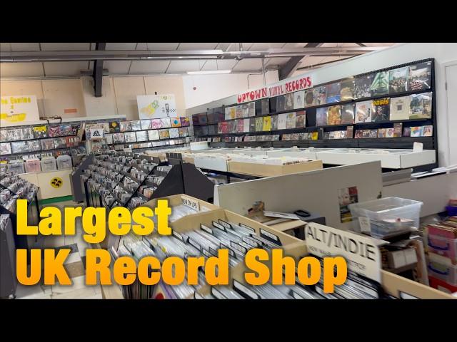 Visiting the UK’s Biggest Record Store – Crate Digging & Finds!