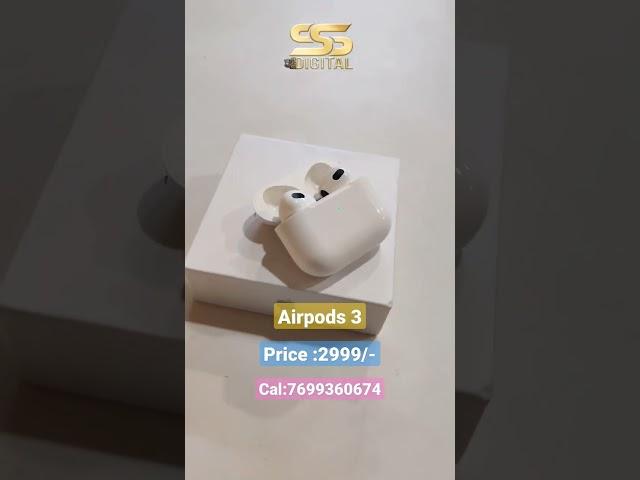 Airpods 3 at cheapest price | ss digital