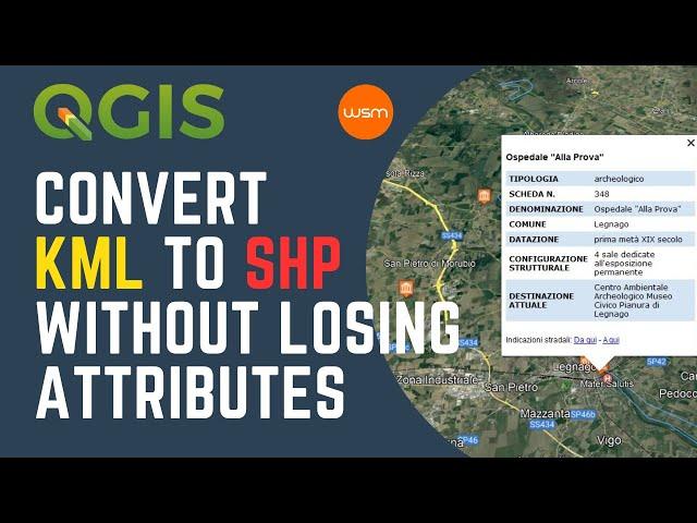 QGIS - Convert KML to Shapefile without losing attributes