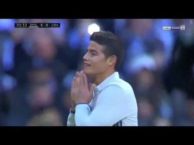 James Rodriguez vs Granada (Home) HD 720p 16-17 by JamesRodriguez10™