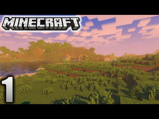 A BRAND NEW START IN MINECRAFT | Minecraft Survival Let's Play | Episode 1