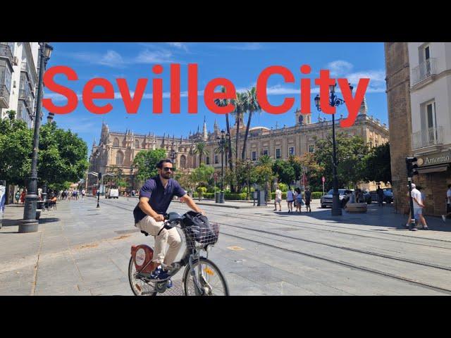 Magical place - Walking at the city neighborhood, Seville Spain. Spain Tour