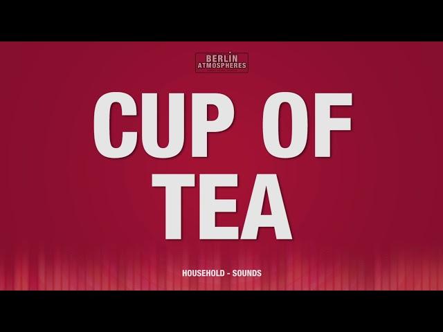 Stirring a Cup of tea SOUND EFFECT - Tasse Untertasse Kaffeetasse Teetasse SOUNDS SFX