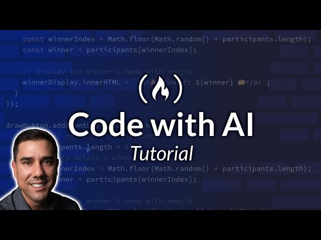 Learn to Code using AI - ChatGPT Programming Tutorial (Full Course)