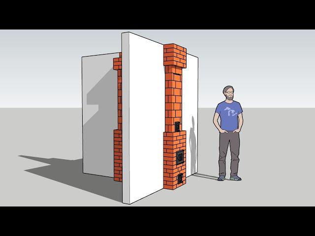 Комбинированная печь повышенной теплоотдачи.