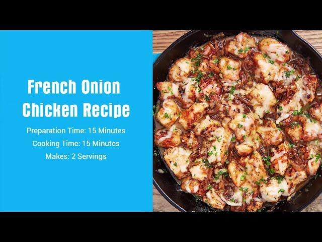 French Onion Chicken Recipe|Hungryfinger