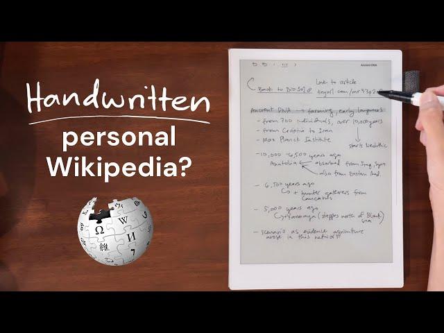 LINKED e-ink notes on the Supernote A5X & A6X | Your move, Kindle Scribe