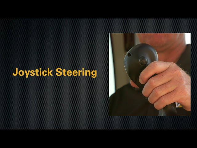 Cat®️ Next Generation Wheeled Excavators - Joystick Steering