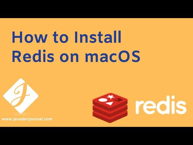 How to install redis on Mac OS