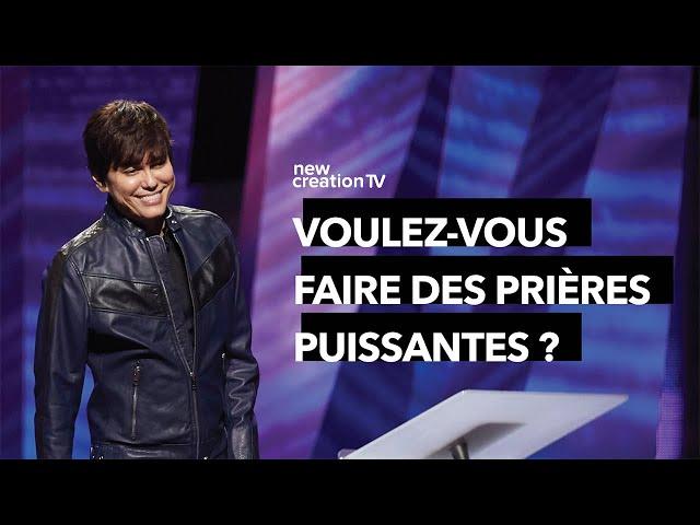 Comment prier et en voir les résultats | Joseph Prince | New Creation TV Français