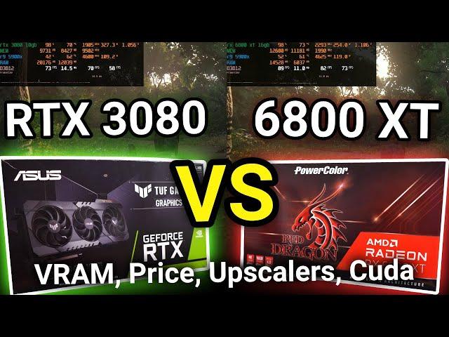 RTX 3080 vs RX 6800 XT!  |  Same FAST Performance, Is Nvidia or AMD Better??