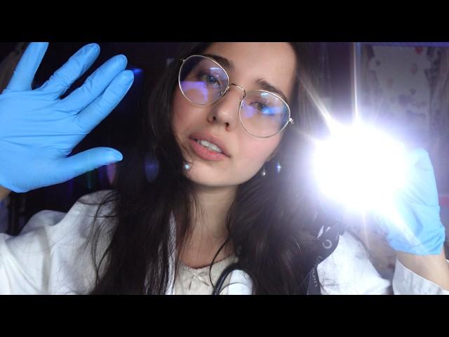 ASMR Cranial Nerve Exam (Soft Spoken)