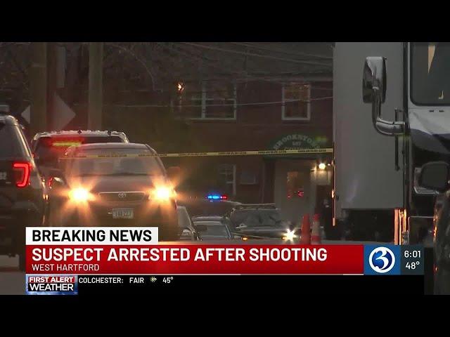 Suspect arrested in West Hartford shooting