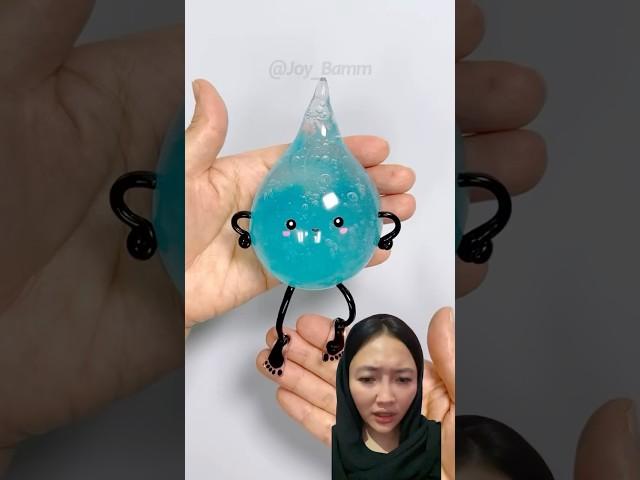 MAINAN SQUISHY ISI AIR #diy #craft #art #video #viralvideo #dubbing #funny #squishy #satisfying