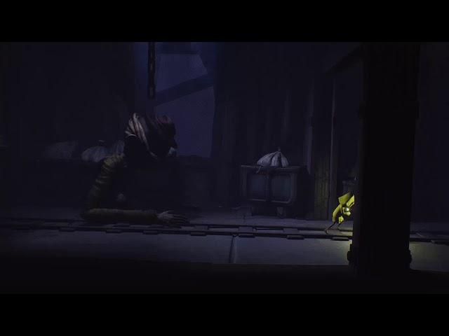 Little Nightmares. Смерть Сторожа (Роджера)