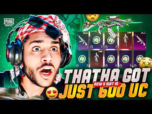 Thatha Got X Suit In 600 UC  Luckiest + Funniest FIORE X-Suit Crate Opening Ever 