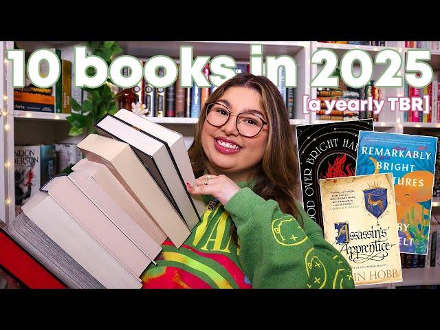 10 books i want to read in 2025  fantasy, romance, literary fiction, classics, and more!