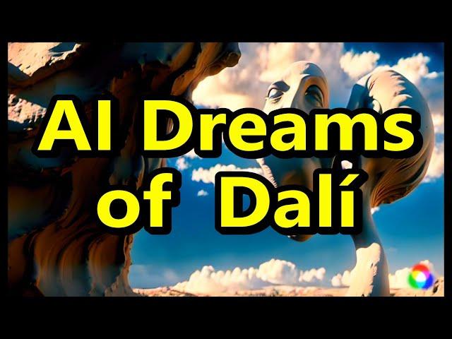 AI Dreams of Dalí, an AI video based on the works of Salvador Dalí.