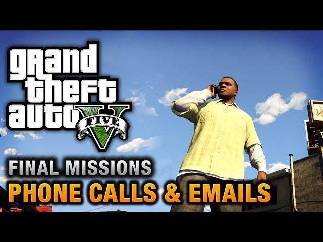 GTA 5 - Phone Calls & Emails after Final Missions