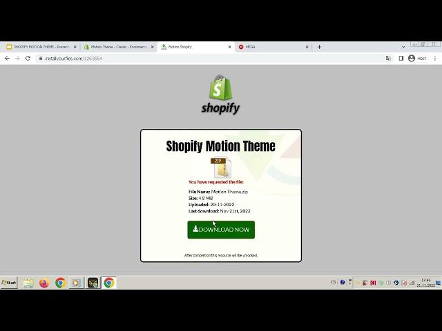 Shopify Premium Theme is Free for Download [v5]