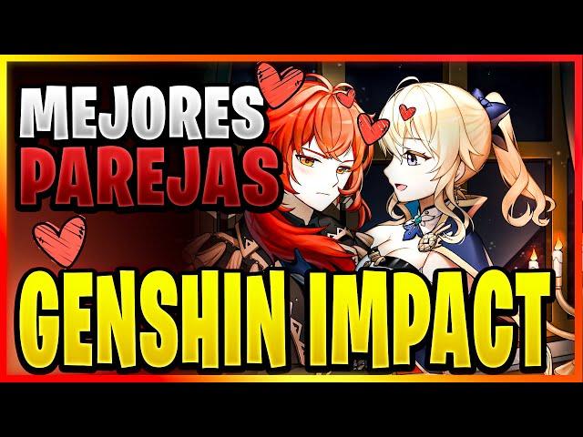 ¡ESPECIAL SAN VALENTIN GENSHIN IMPACT!  Mejores parejas y amistades | Genshin Impact Español