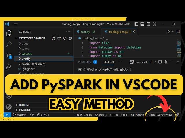 How to Install PySpark in Visual Studio Code (Easy)