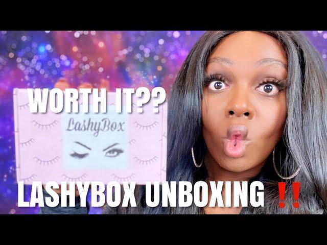 APRIL 2021: LASHYBOX UNBOXING | TONYANICOLE